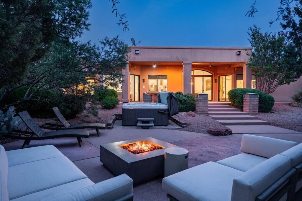 Amazing Luxury Home With Hot Tub & Views Sedona Eksteriør billede