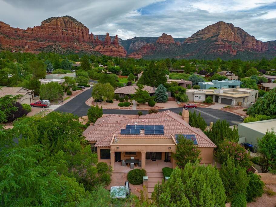 Amazing Luxury Home With Hot Tub & Views Sedona Eksteriør billede