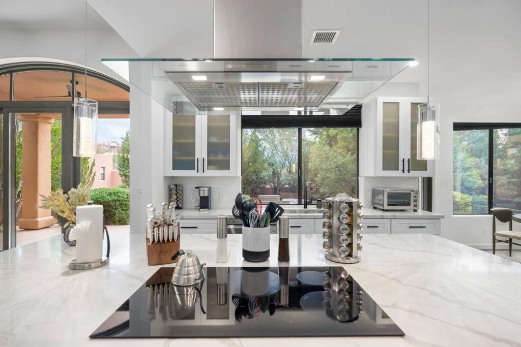 Amazing Luxury Home With Hot Tub & Views Sedona Eksteriør billede
