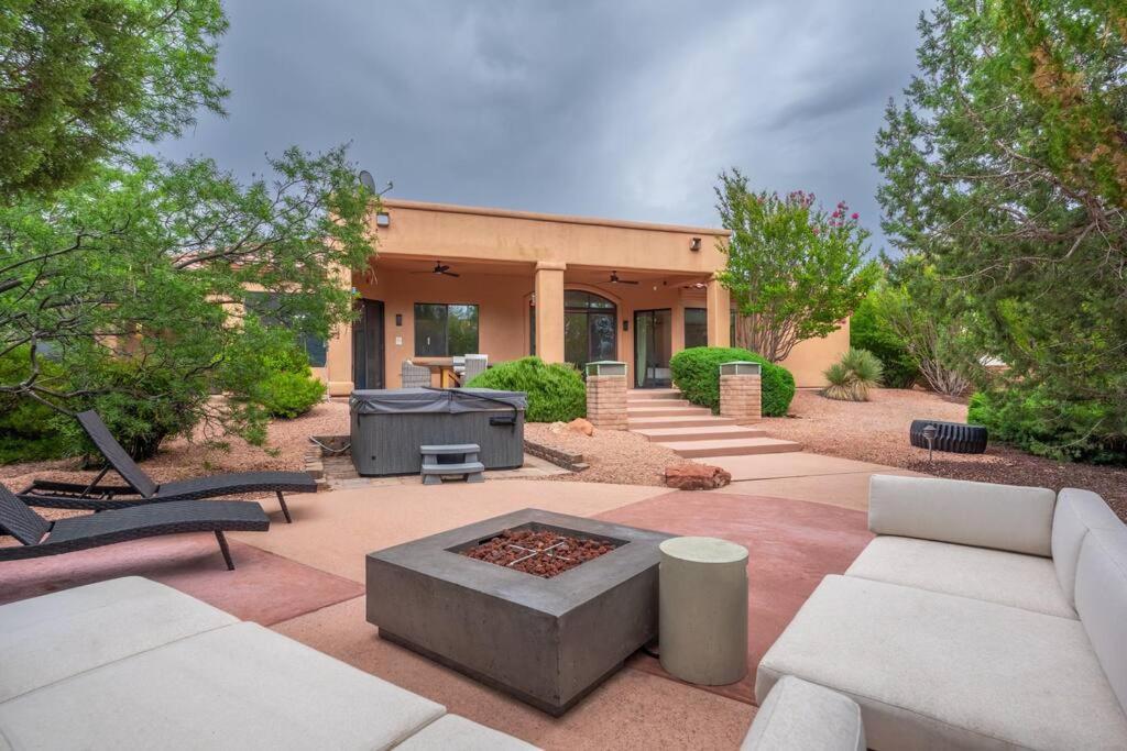 Amazing Luxury Home With Hot Tub & Views Sedona Eksteriør billede